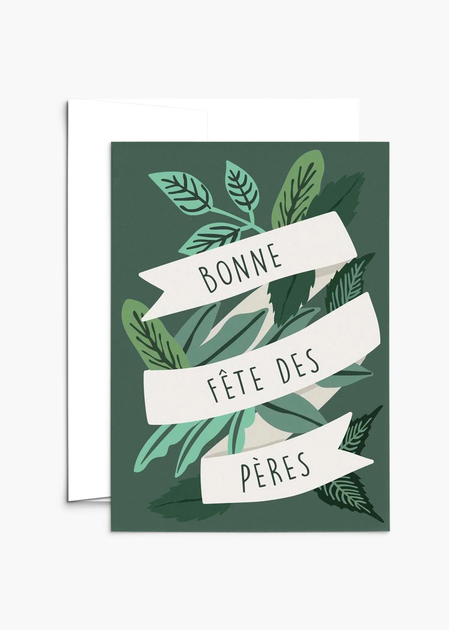 Carte de voeux pour la Fête des Pères - Plantes heureuses