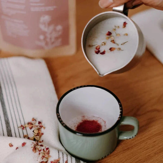 Latté nocturne rose - Rose et Camomille