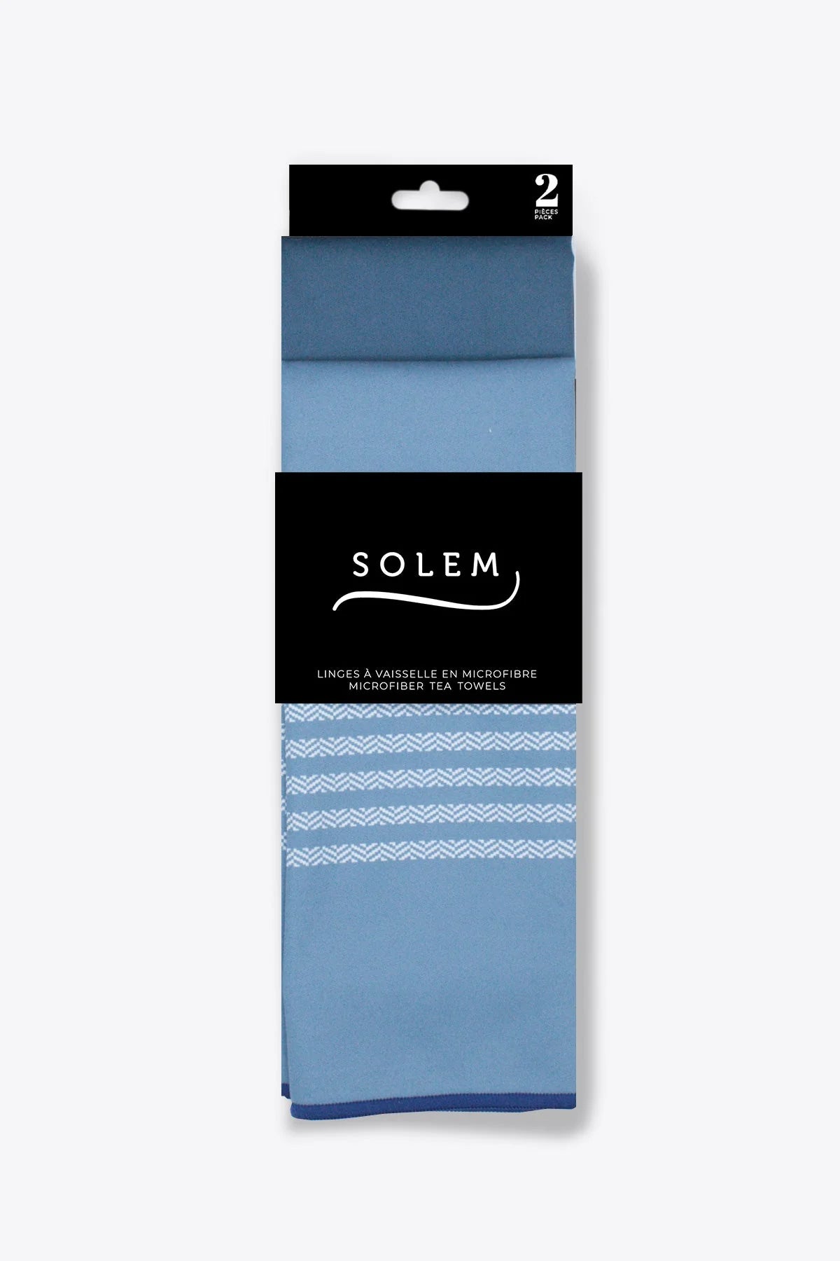 Linges vitres et miroirs - Bleu