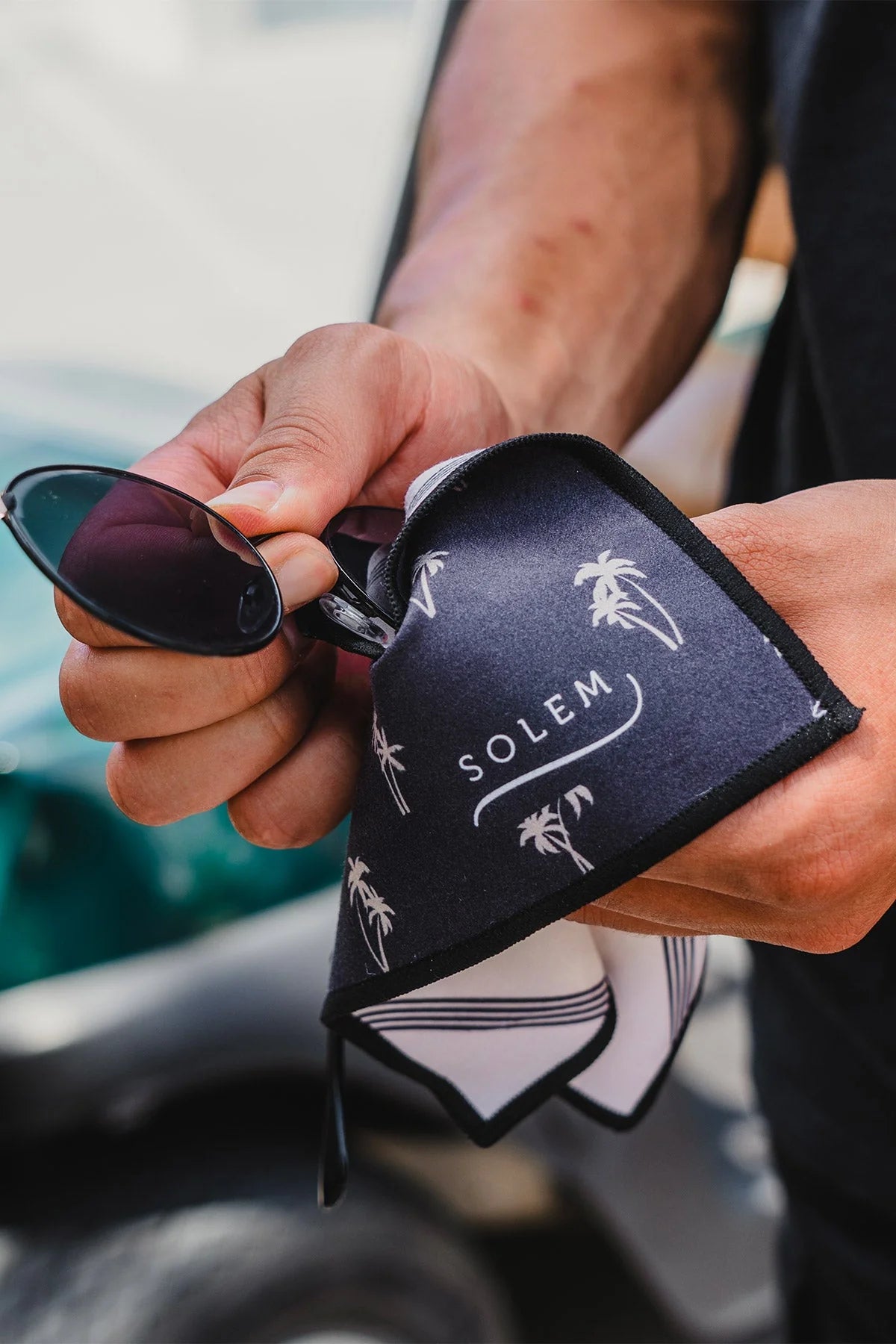 Lingettes à lunettes en microfibre - Golf