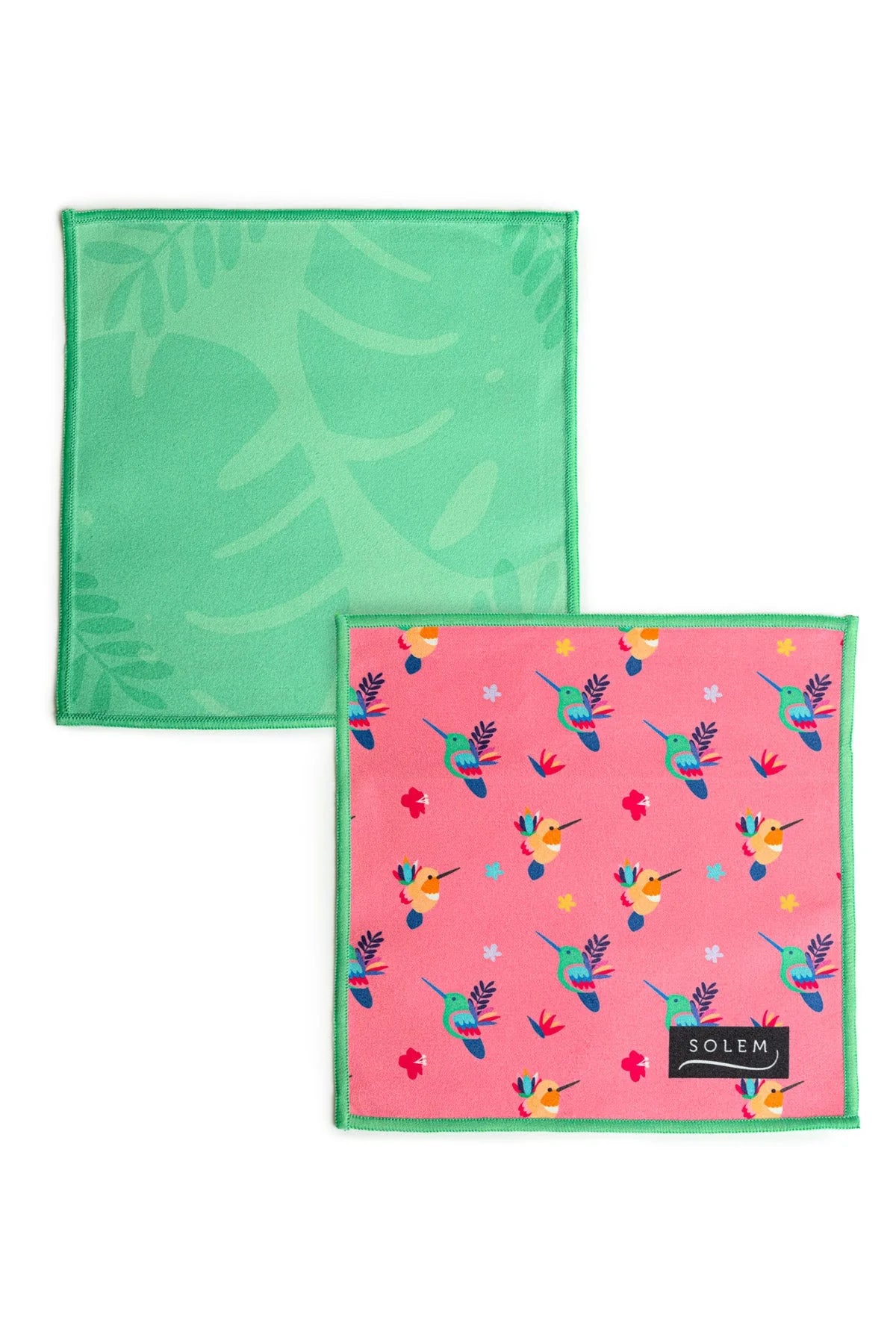 Lingettes à lunettes en microfibre - Oiseaux du paradis