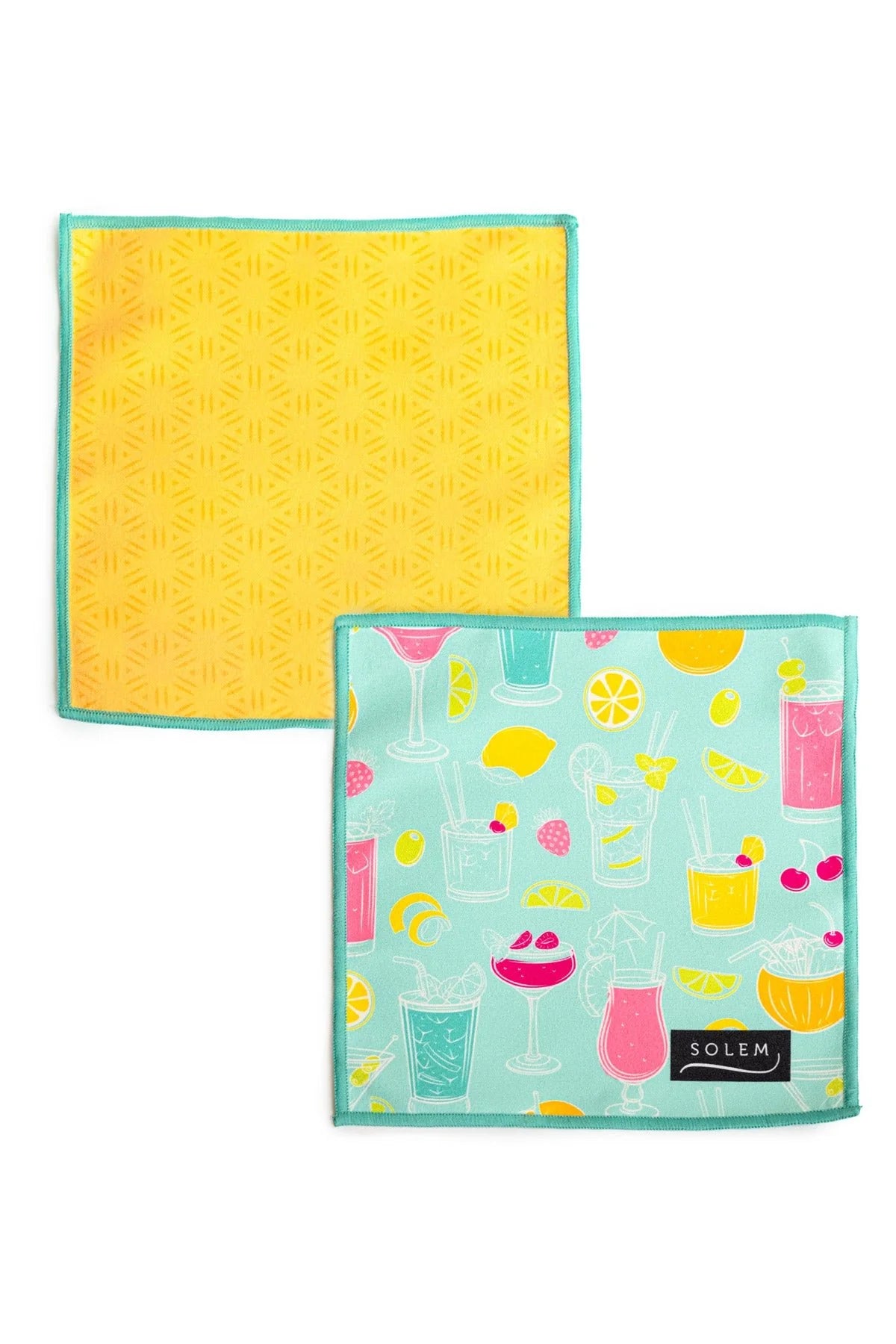 Lingettes à lunettes en microfibre - Passion Mocktails