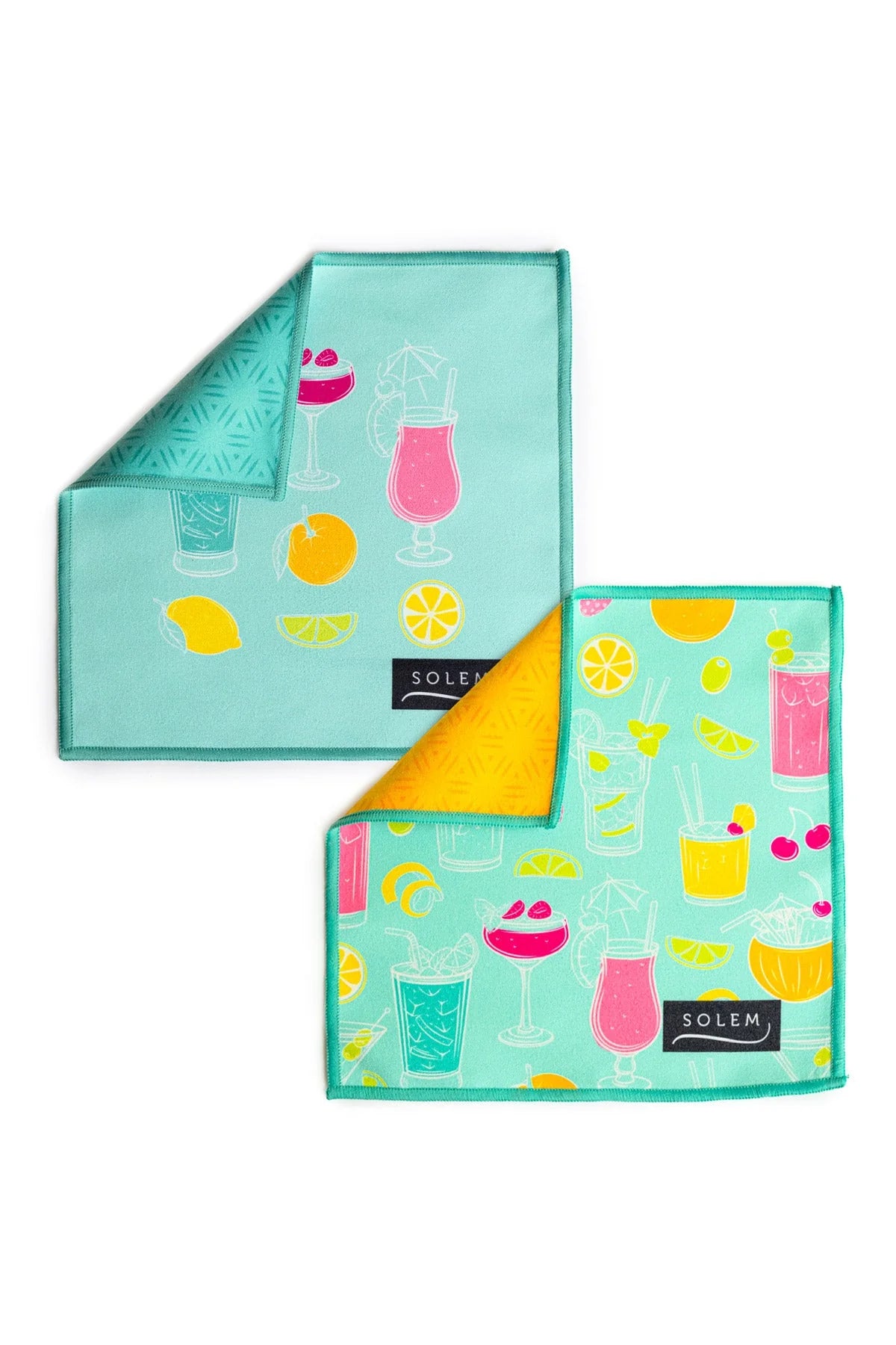 Lingettes à lunettes en microfibre - Passion Mocktails