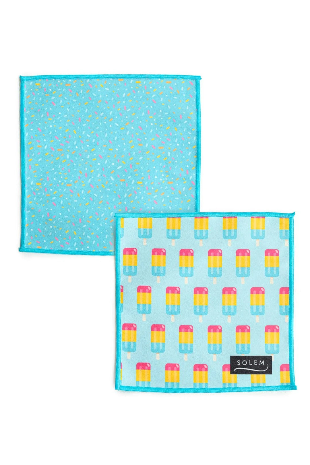 Lingettes à lunettes en microfibre - Plaisir glacé