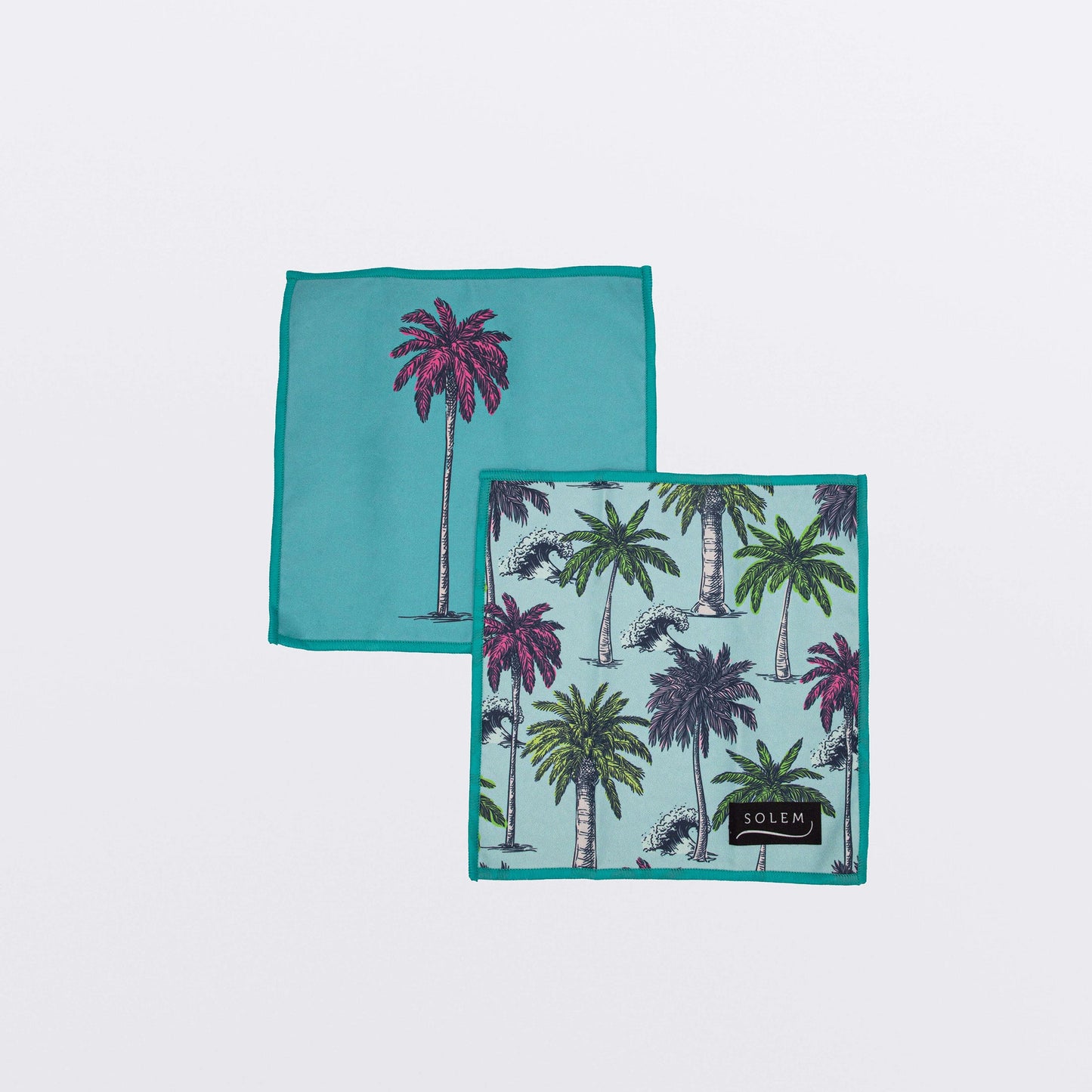 Lingettes à lunettes en microfibre - Brise tropicale