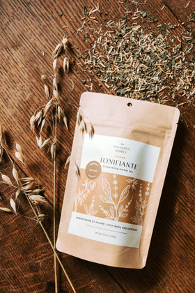 Tisane tonifiante - Basilic sacré et avoine