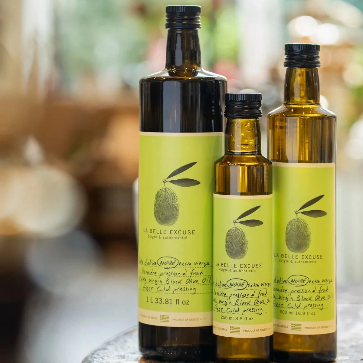 Huile d'olive noire