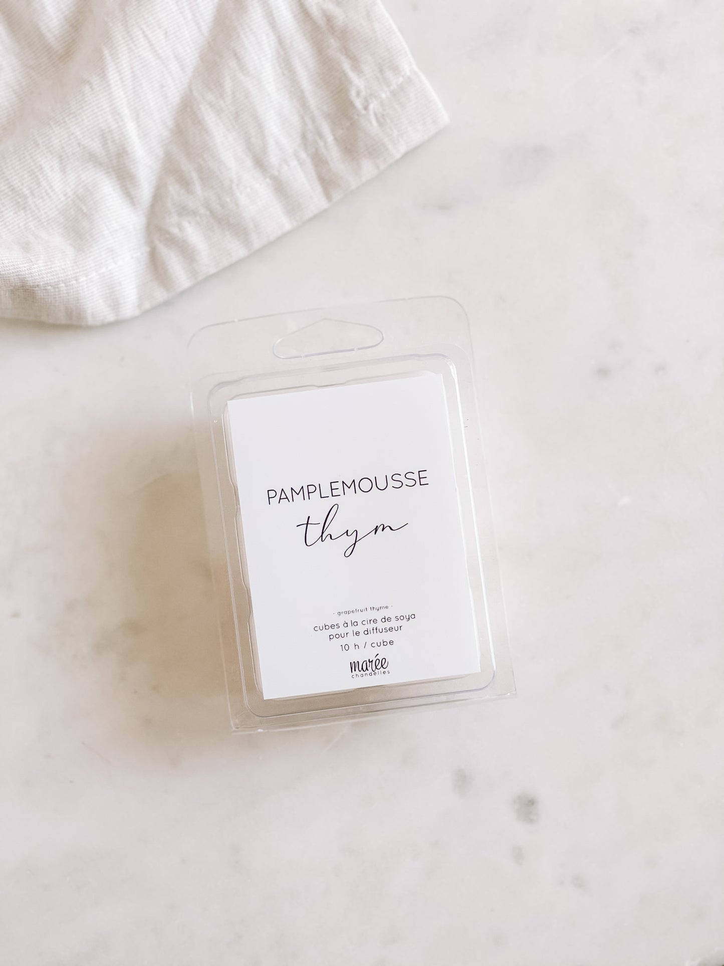 Pastilles de cire pour diffuseur - Pamplemousse et thym