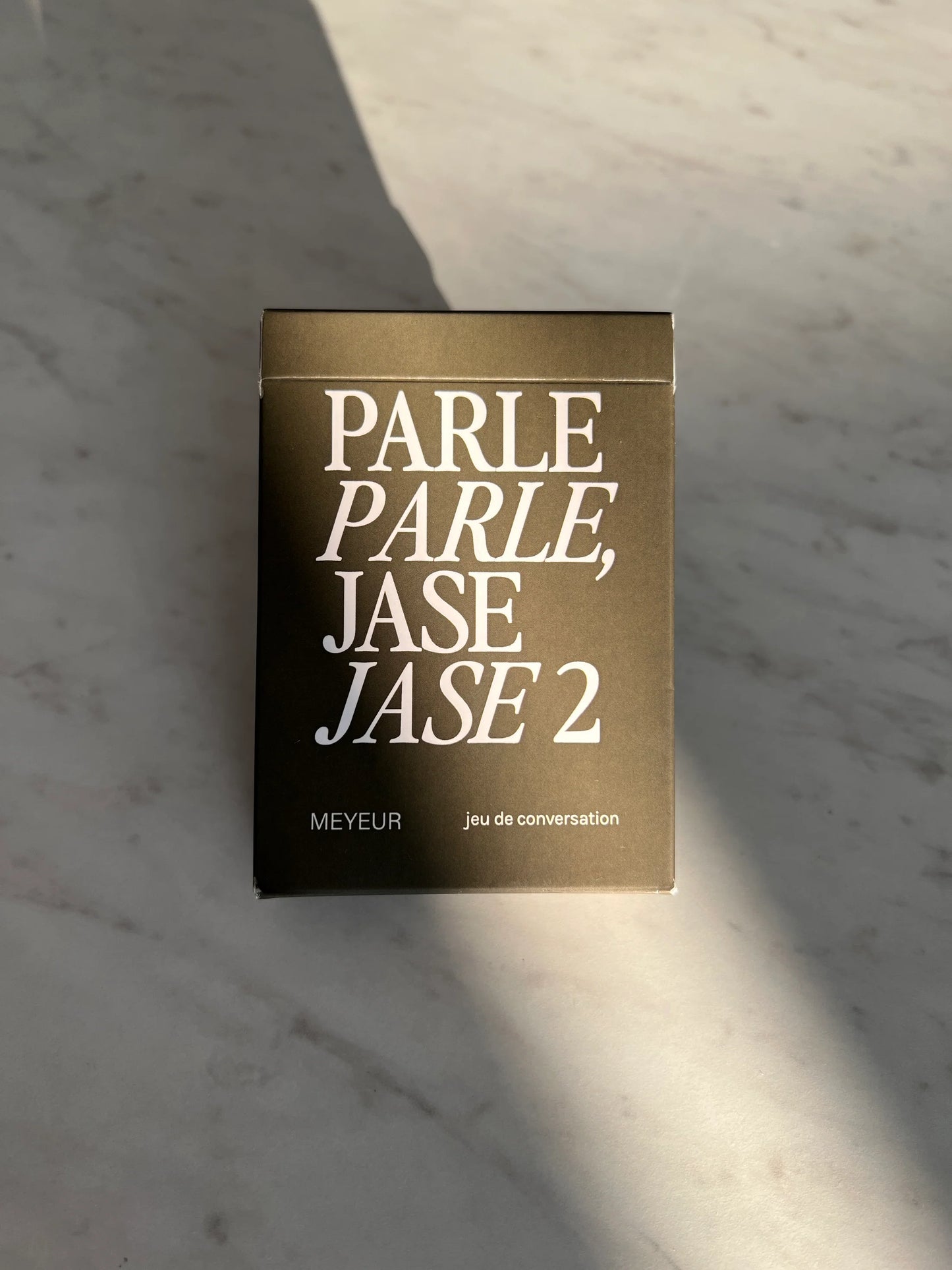 Jeu de conversation - PARLE PARLE, JASE JASE 2