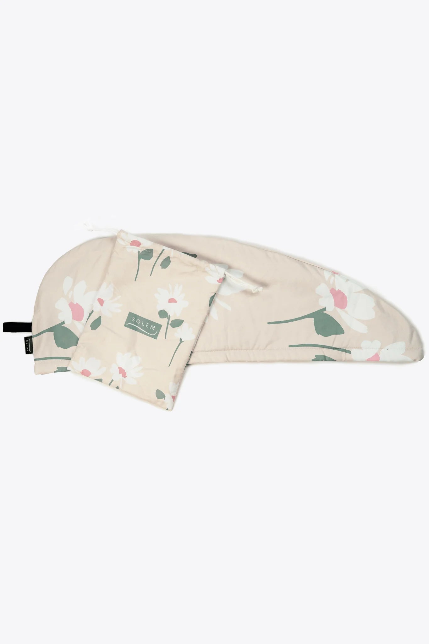 Serviette à cheveux - Marguerite beige