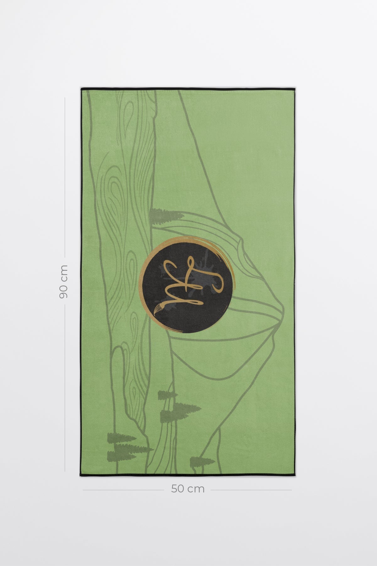 Serviette de sport Le Hibou - Collection Laurie Marois