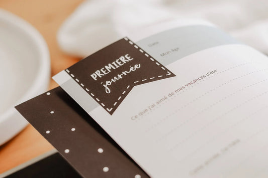 Livre souvenir - Mon journal scolaire