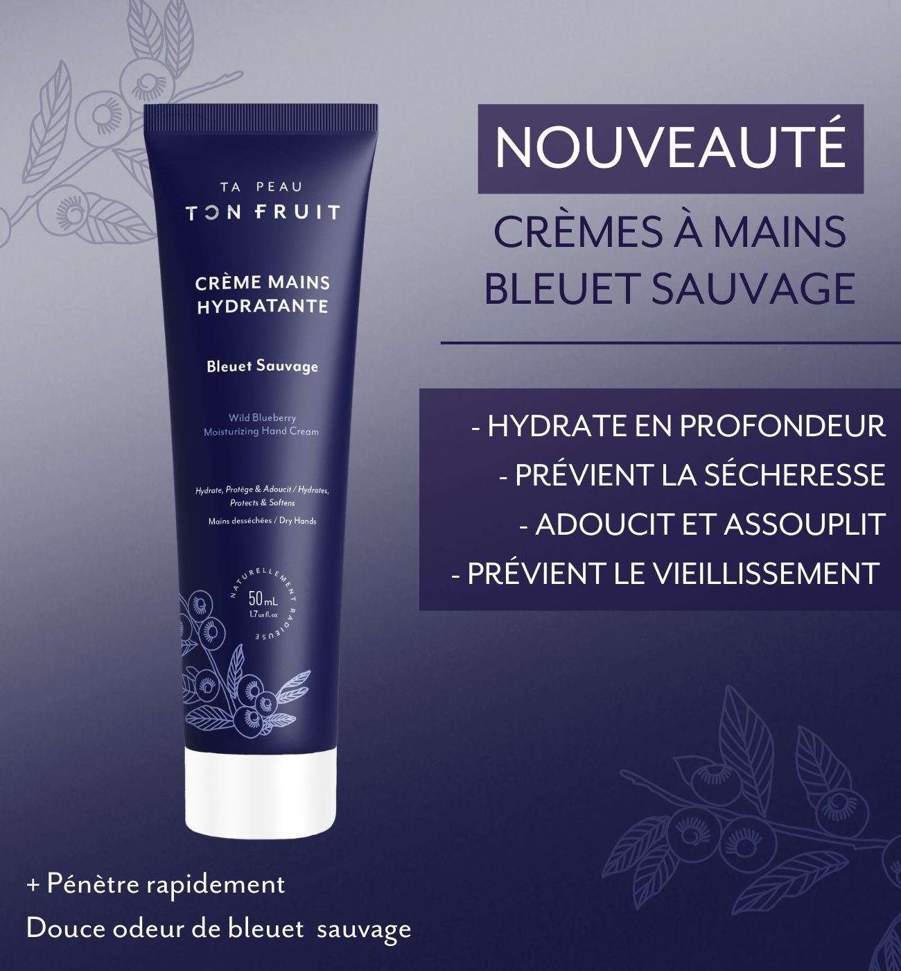 Crème à mains Hydratante