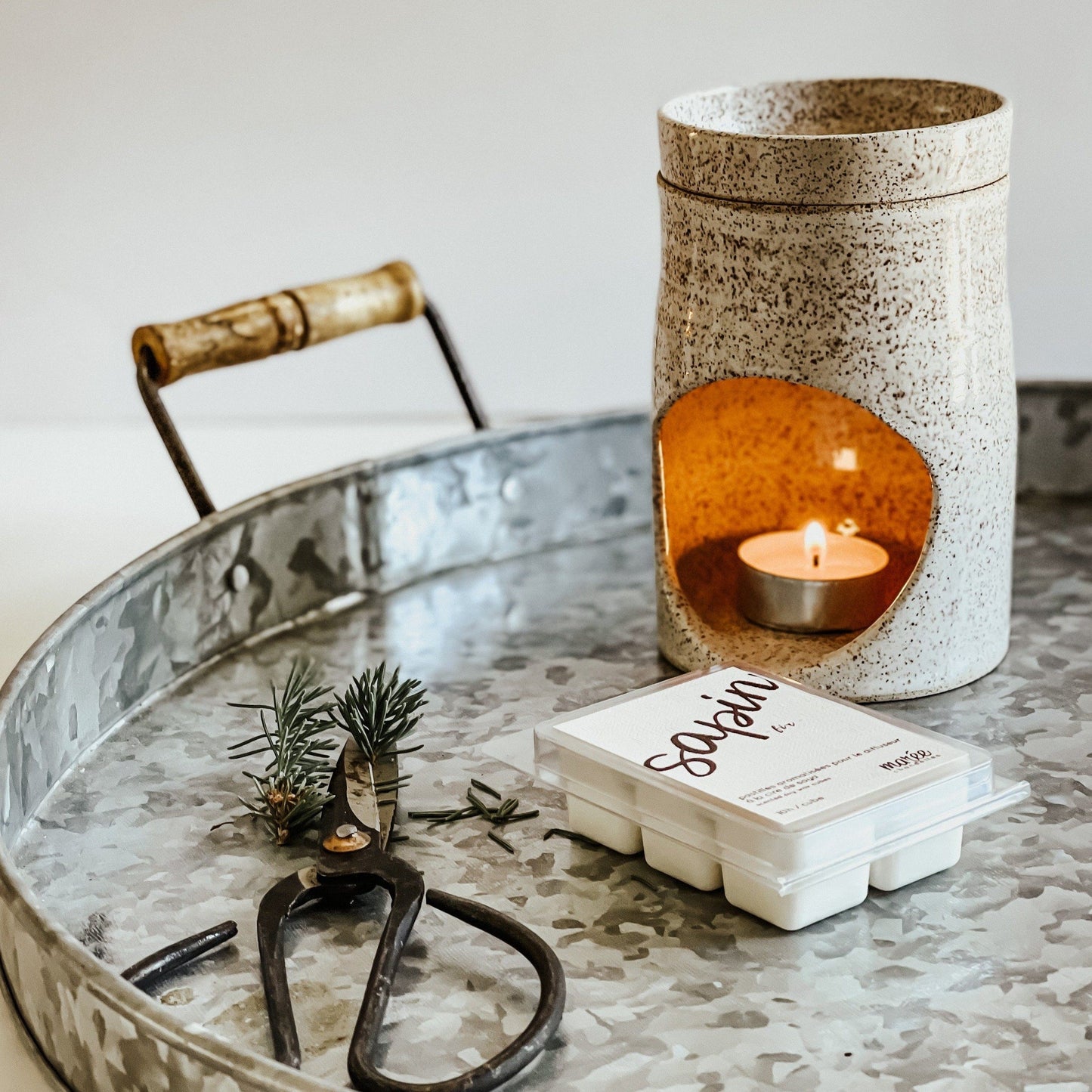 Pastilles de cire pour diffuseur soya - Sapin - À chaque instant