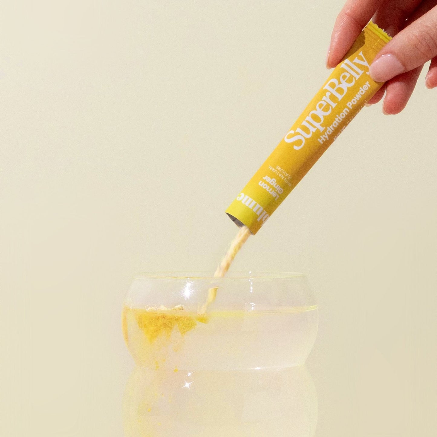 Poudre digestive hydratante avec probiotiques - Citron gingembre