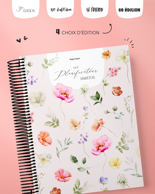 Agenda non daté Papier Latté - 6e édition