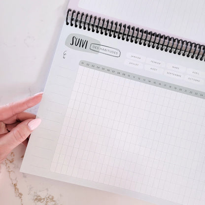 Agenda non daté Papier Latté - 4e édition