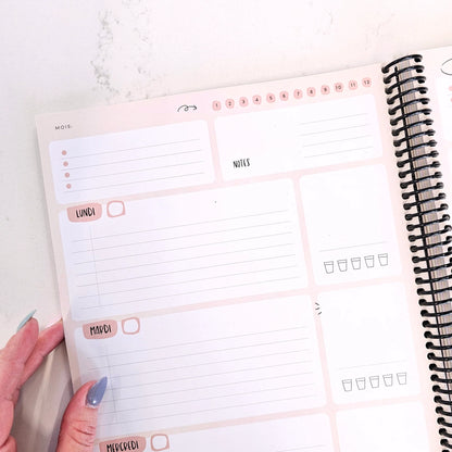 Agenda non daté Papier Latté - 4e édition