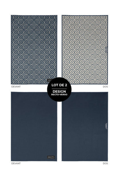 Essuie-mains de cuisine - Carreau chic