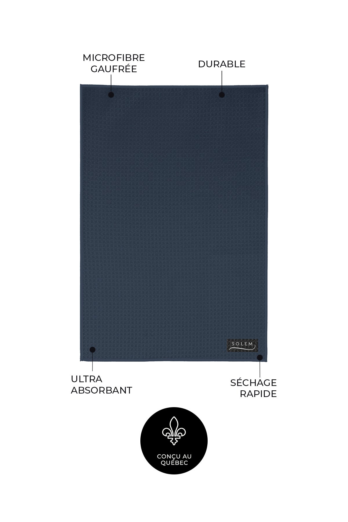 Essuie-mains de cuisine - Carreau chic