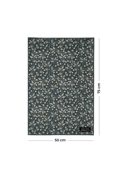 Linges à vaisselle - Fleurs de velours