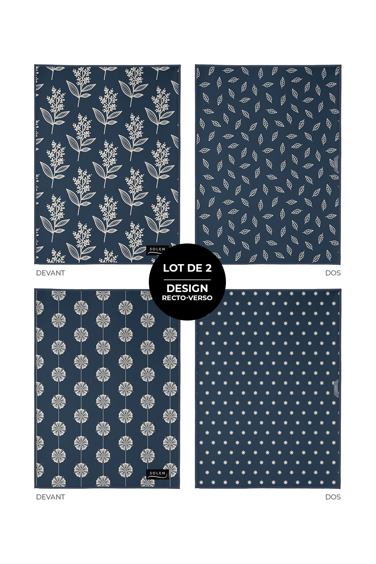 Linges vitres et miroirs - Horizon nocturne