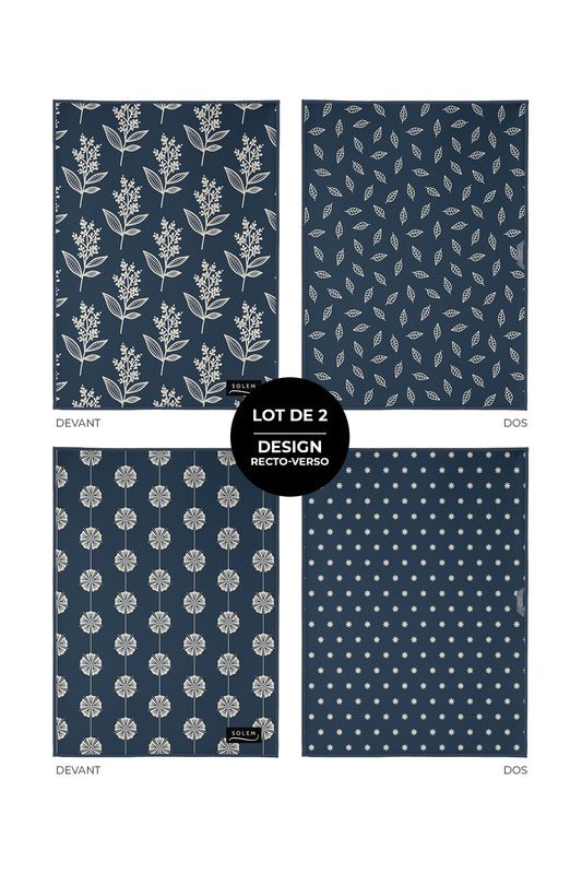 Linges vitres et miroirs - Horizon nocturne