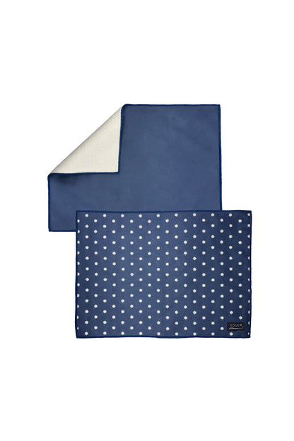 Tapis de séchage pour vaisselle - Marine fleurie