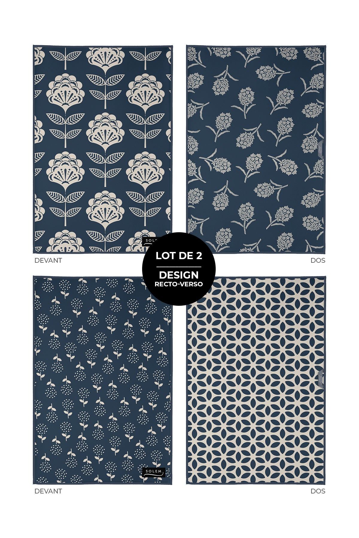 Linges à vaisselle - Nature Indigo