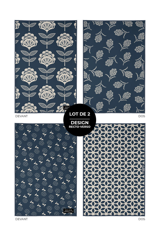 Linges à vaisselle - Nature Indigo