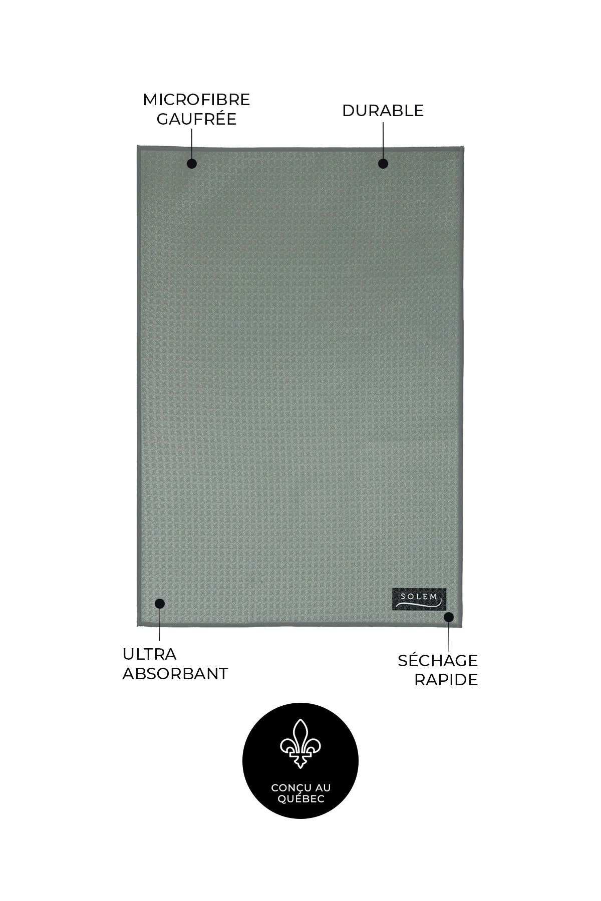 Essuie-mains de cuisine - Tomette élégante