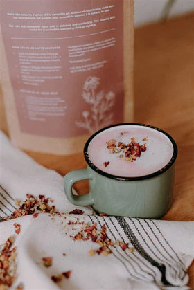 Latté nocturne rose - Rose et Camomille
