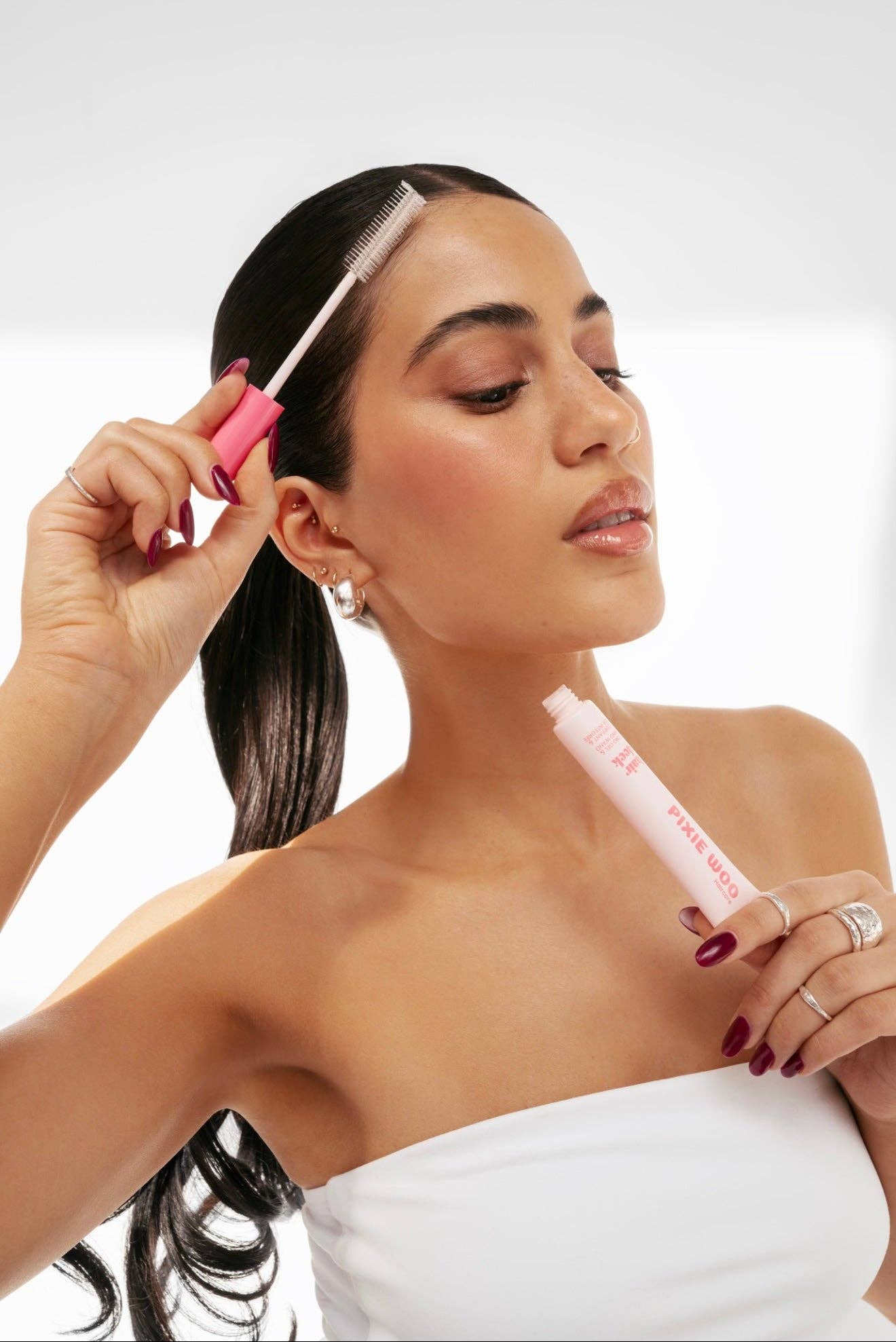 Gel coiffant et baguette disciplinante - Hair sleek