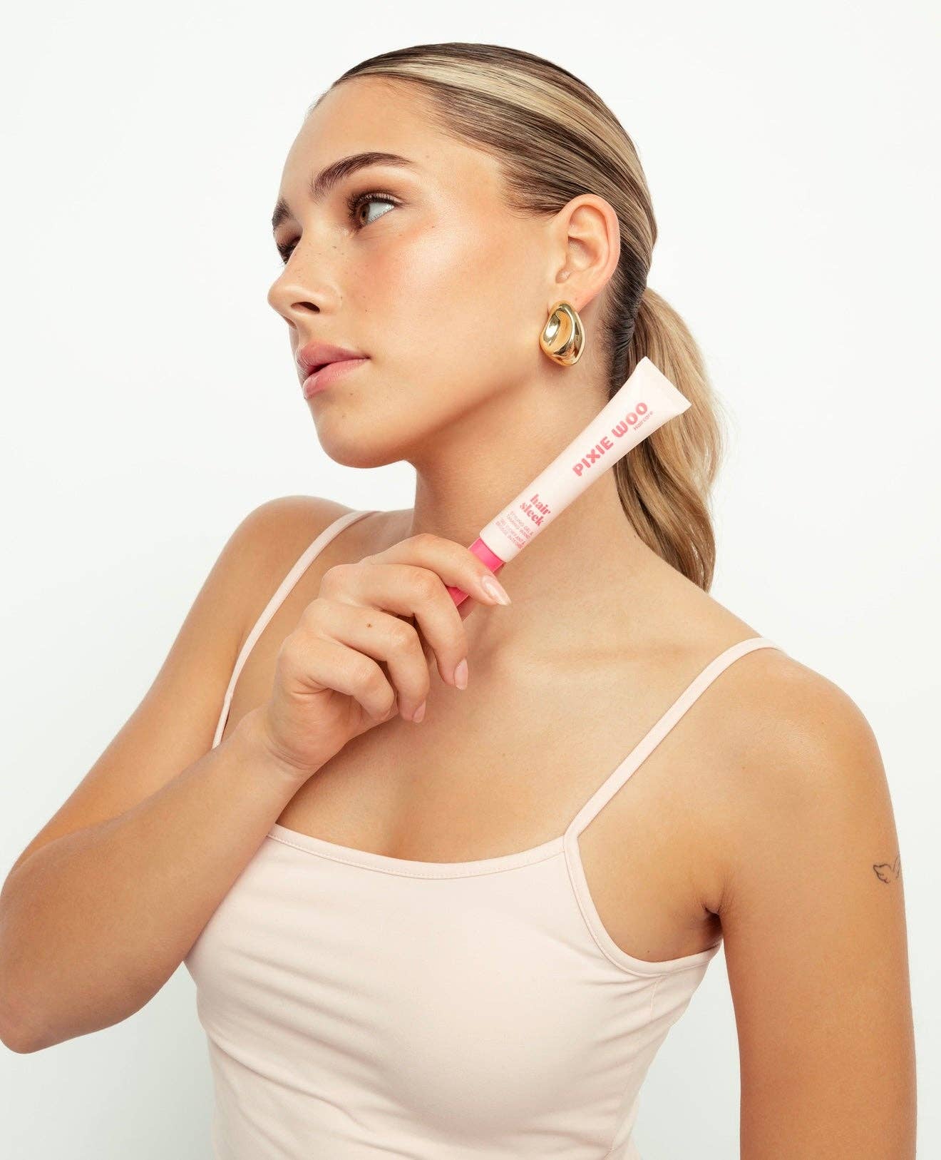 Gel coiffant et baguette disciplinante - Hair sleek