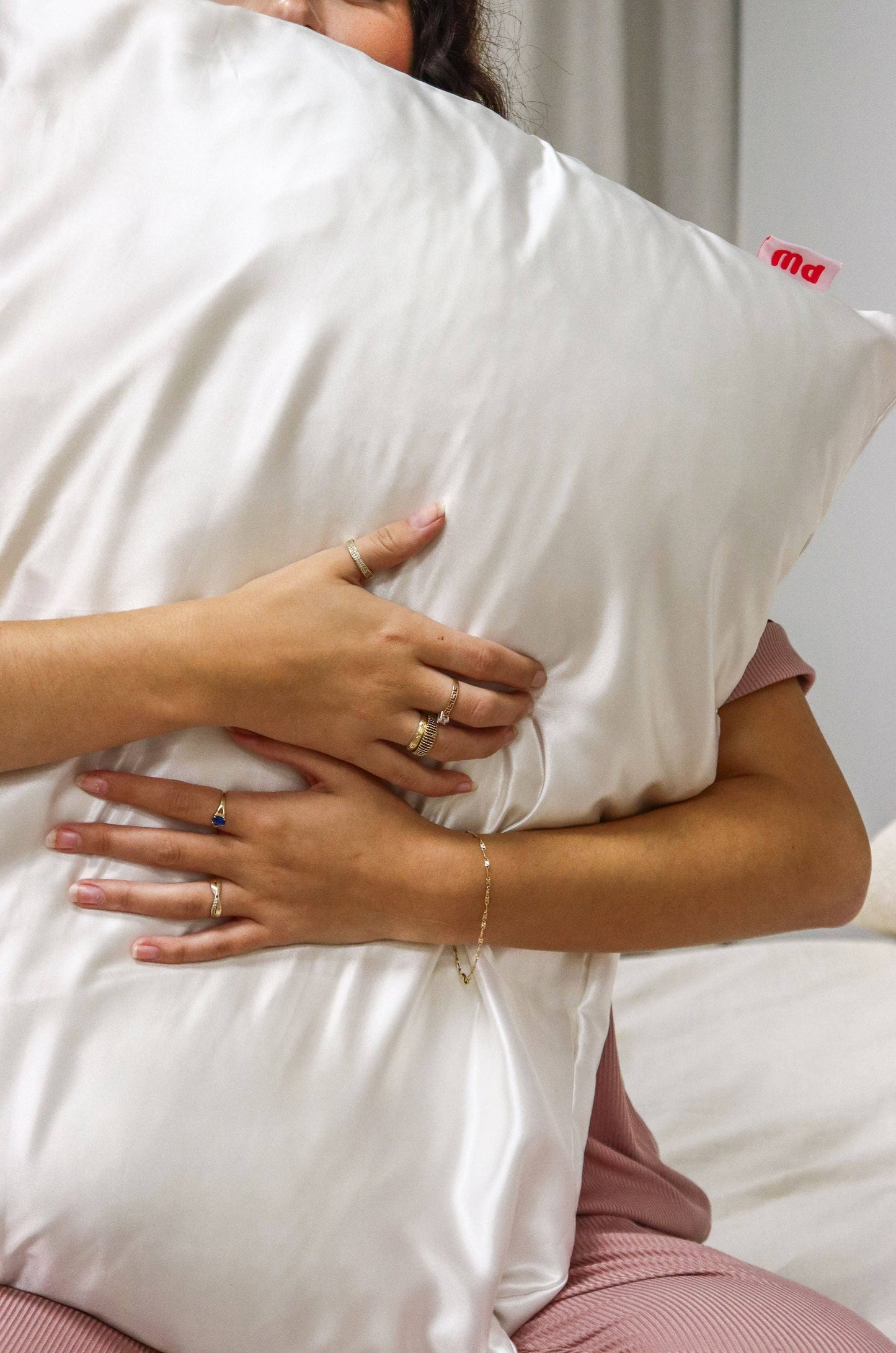 Taie d'oreiller en satin