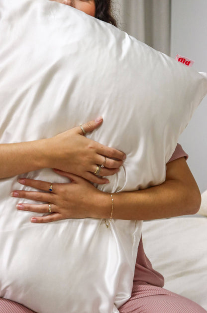 Taie d'oreiller en satin