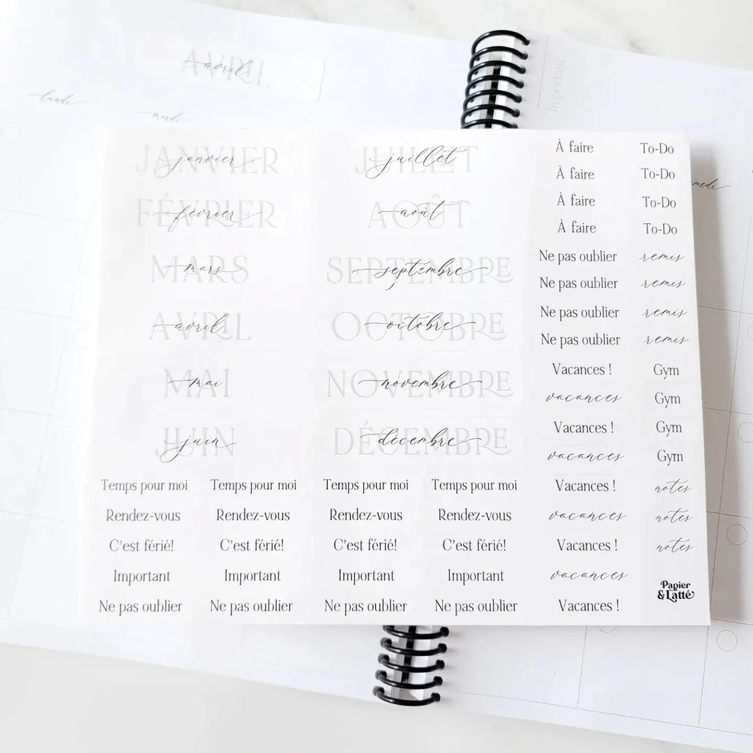 Agenda non daté - Éliora 3e édition