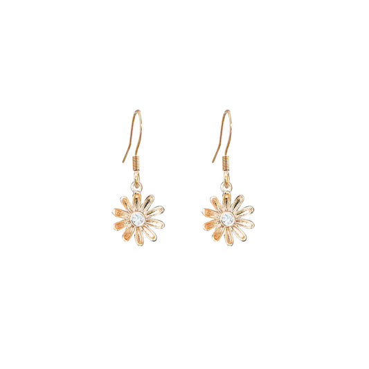 Boucles d'oreilles - Grande marguerite