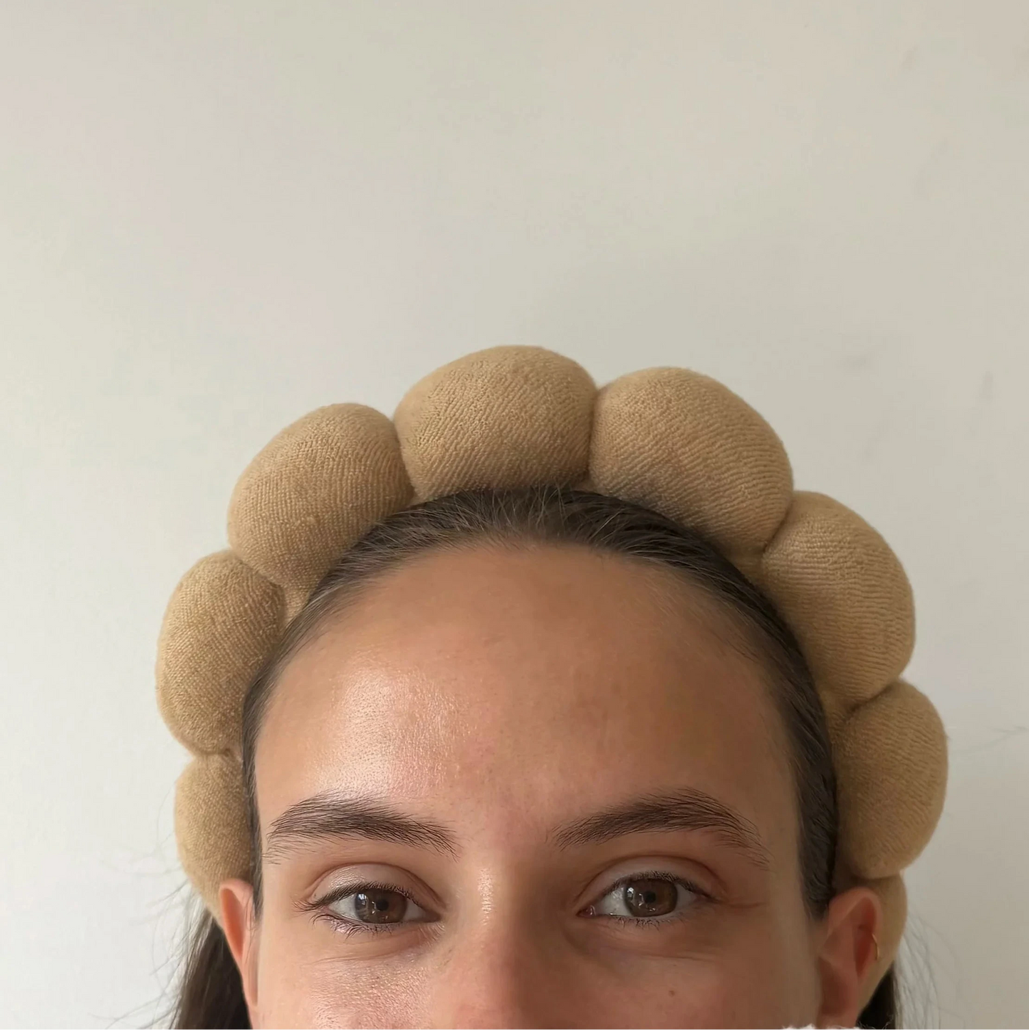 Bandeau Bubble - Brun