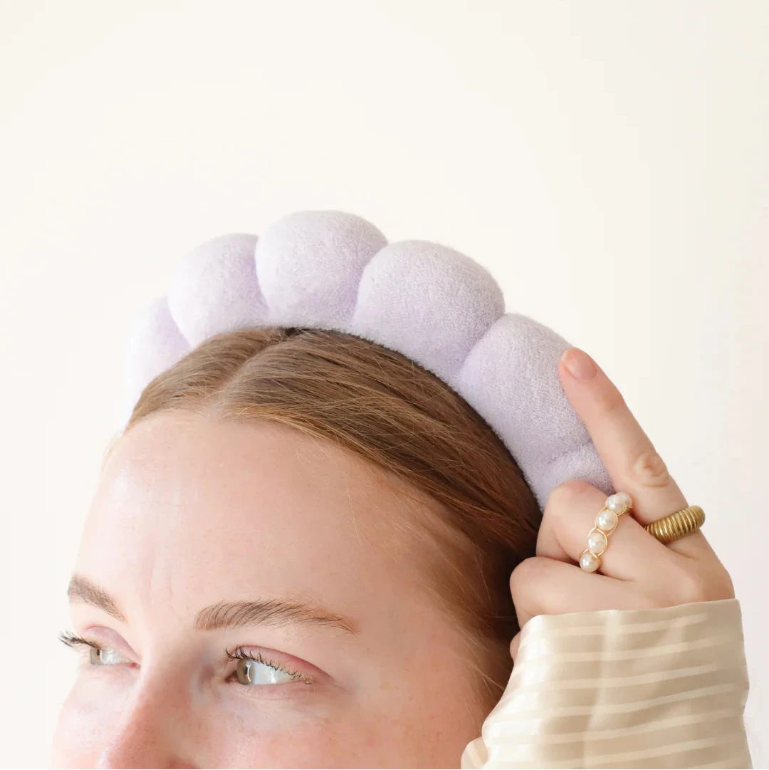 Bandeau Bubble - Lilas