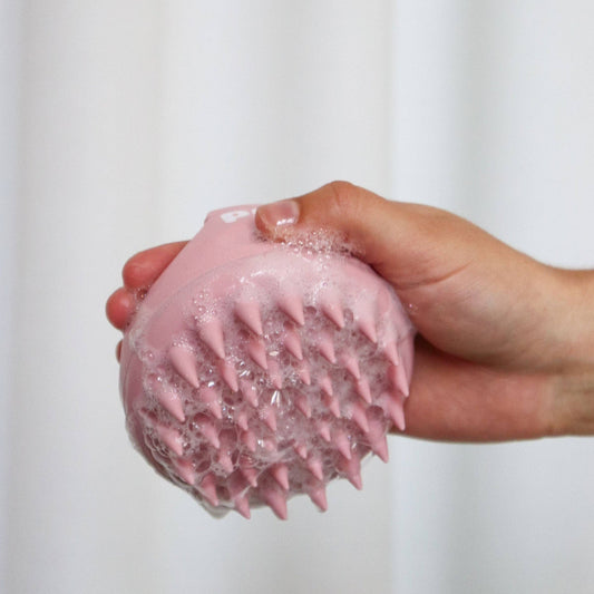 Brosse exfoliante pour cuir chevelu