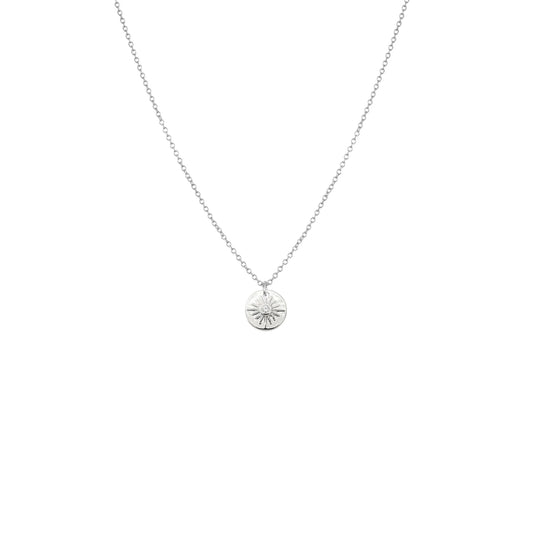 Collier - Petit soleil et zircon