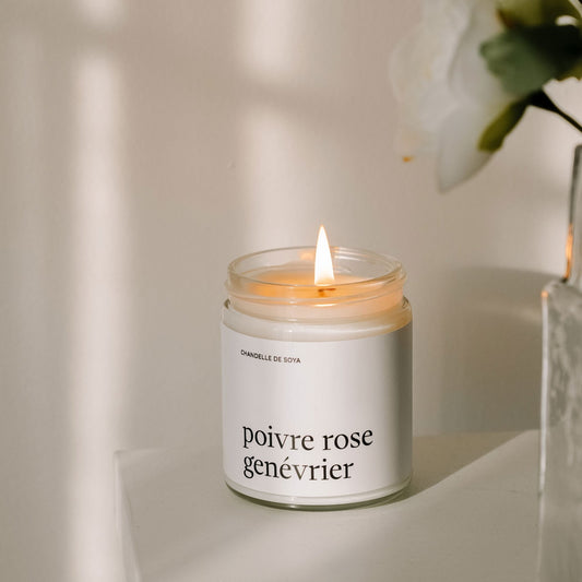 Chandelle - Poivre rose genévrier