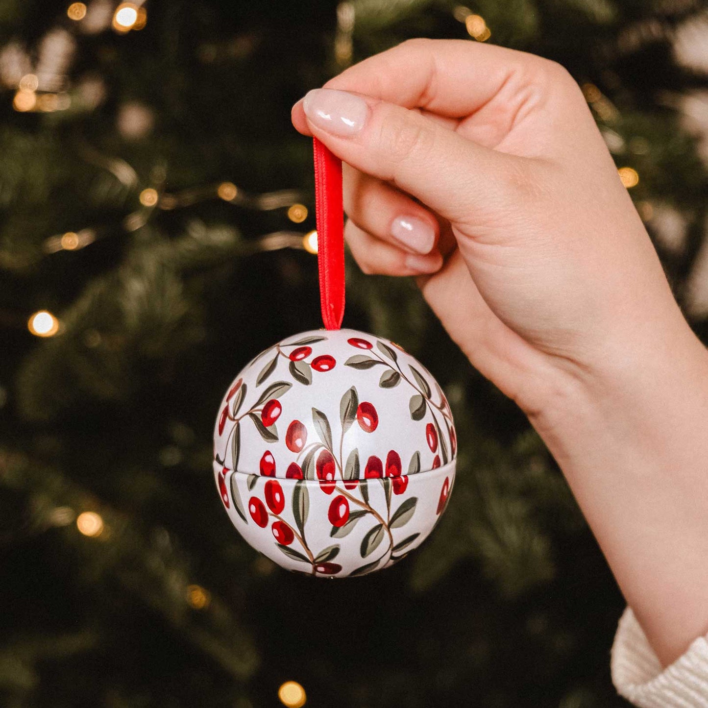 Boule de Noël - Canneberges épicées