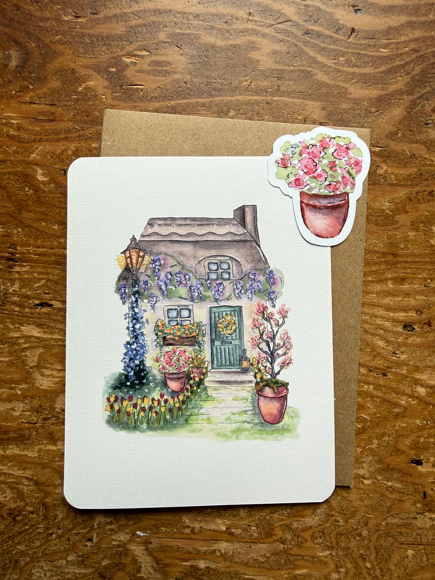 Carte de souhait - Maryse Watercolor