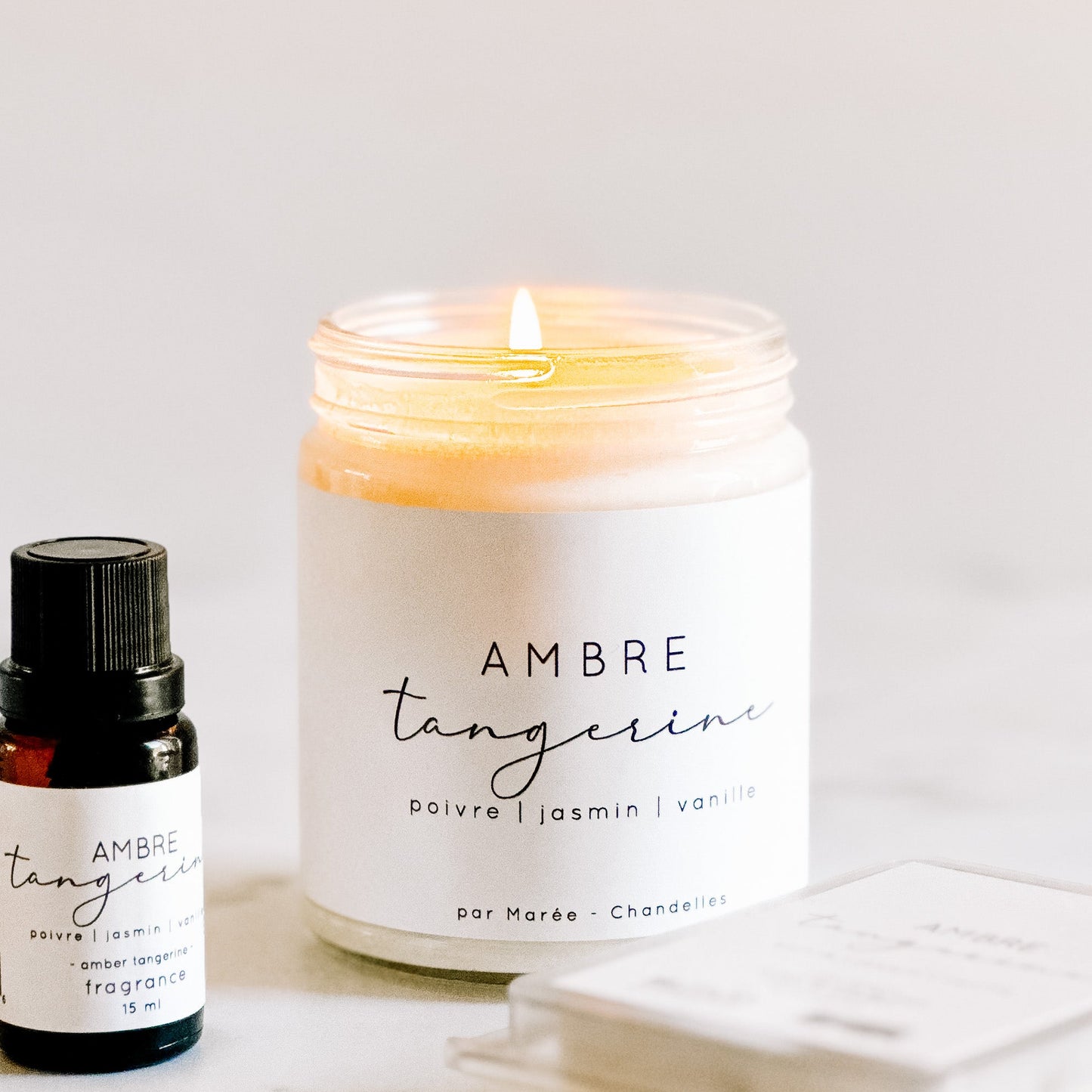 Chandelle Ambre tangerine