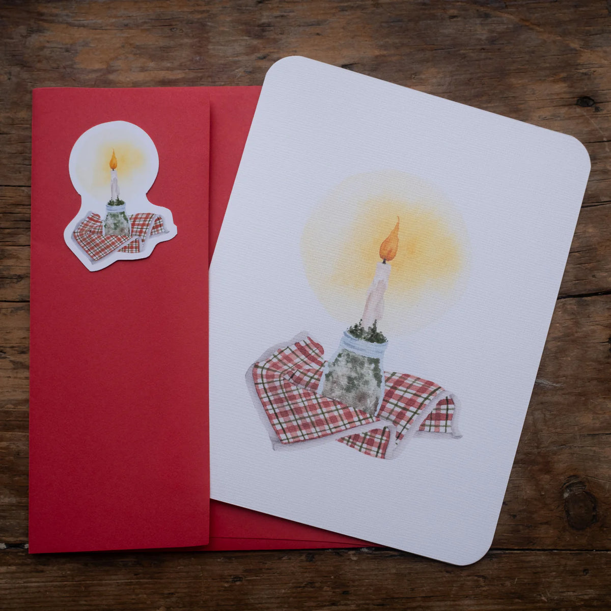 Carte de Noël - Maryse Watercolor