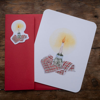 Carte de Noël - Maryse Watercolor