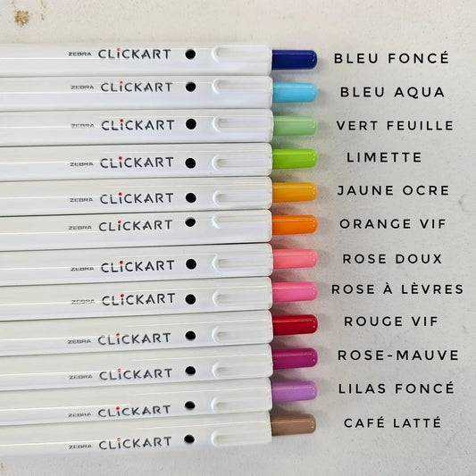 Crayon Clickart - Couleurs pâles