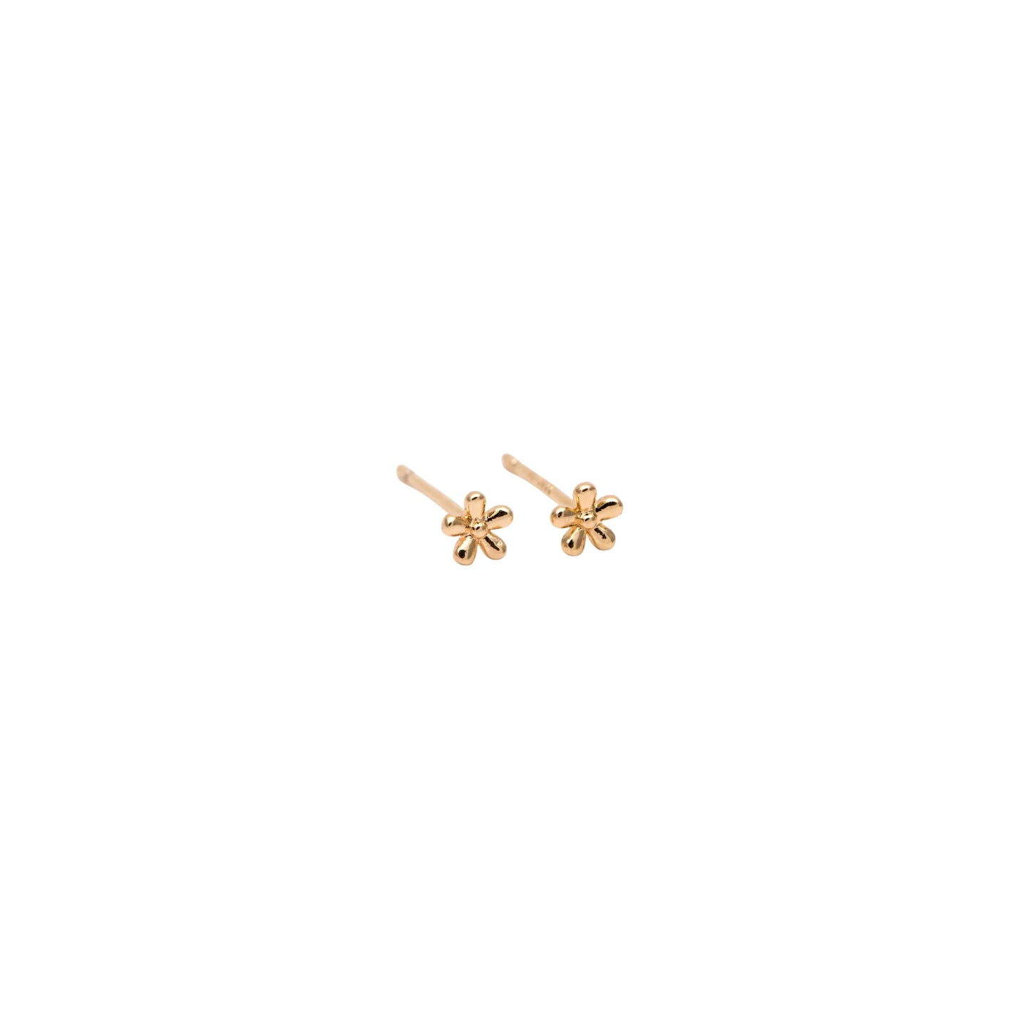 Boucles d'oreilles à tige - Fleurs miniatures